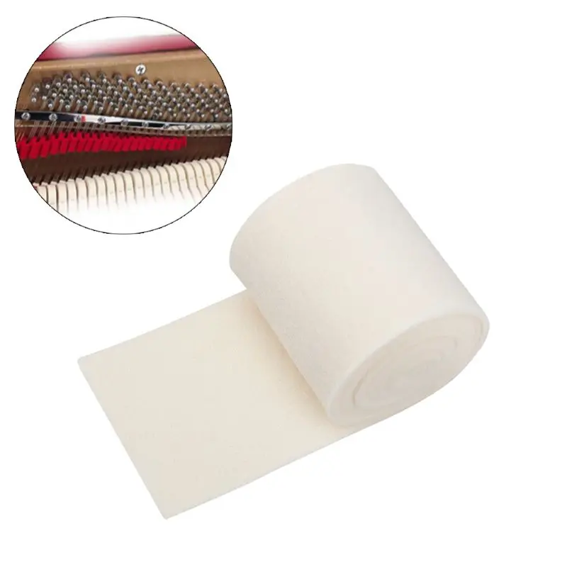 

Piano Mute Cotton Piano Tuning Accessories Piano Rail Muffler Mute Felt 27RD
