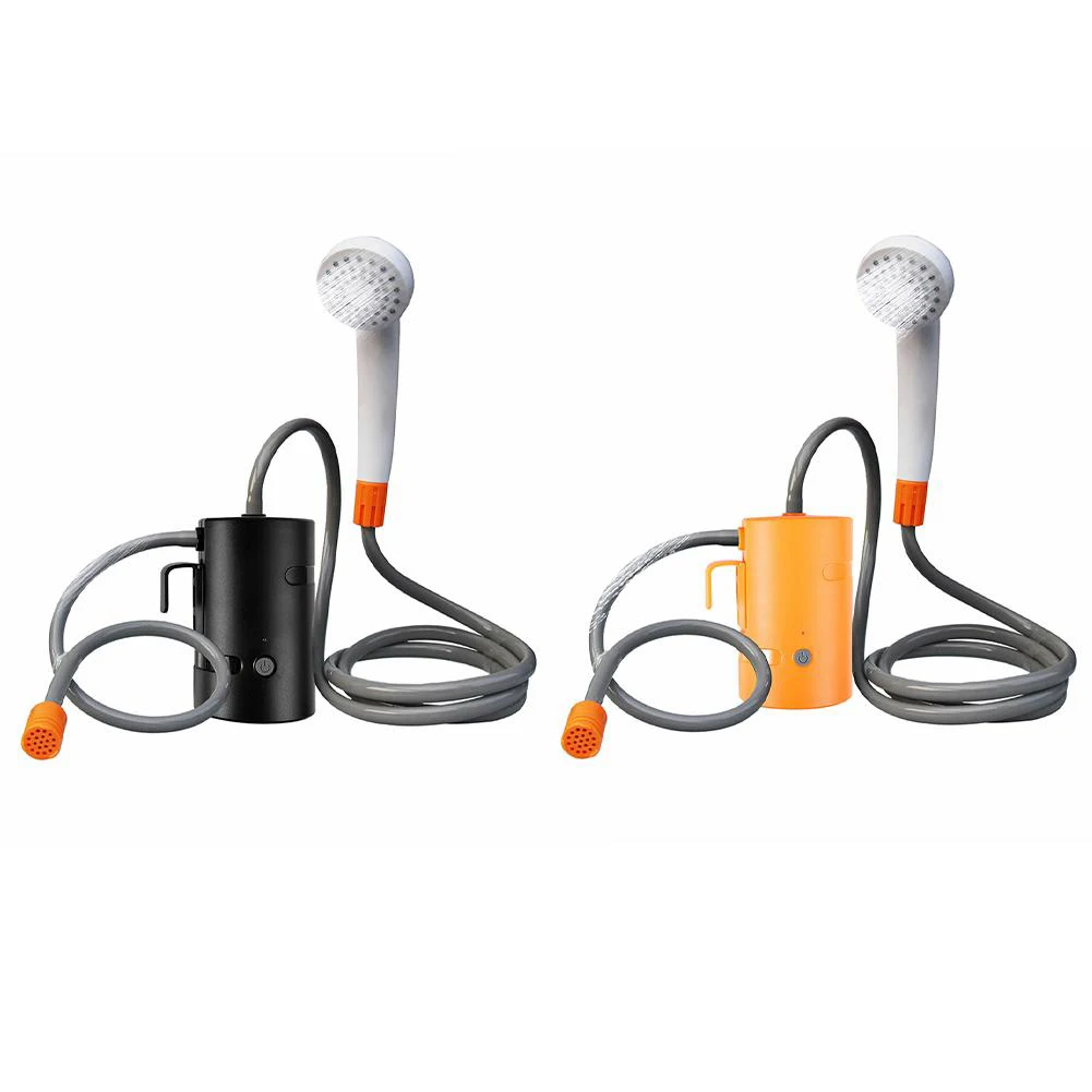 

USB Outdoor Portable Shower Electric Shower Camping Rechargeable Bathing Artifact Camping Shower Pumping Strong 1.8m