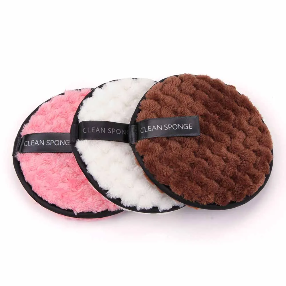 Многоразовые ватные подушечки для снятия макияжа полотенце из микрофибры лица