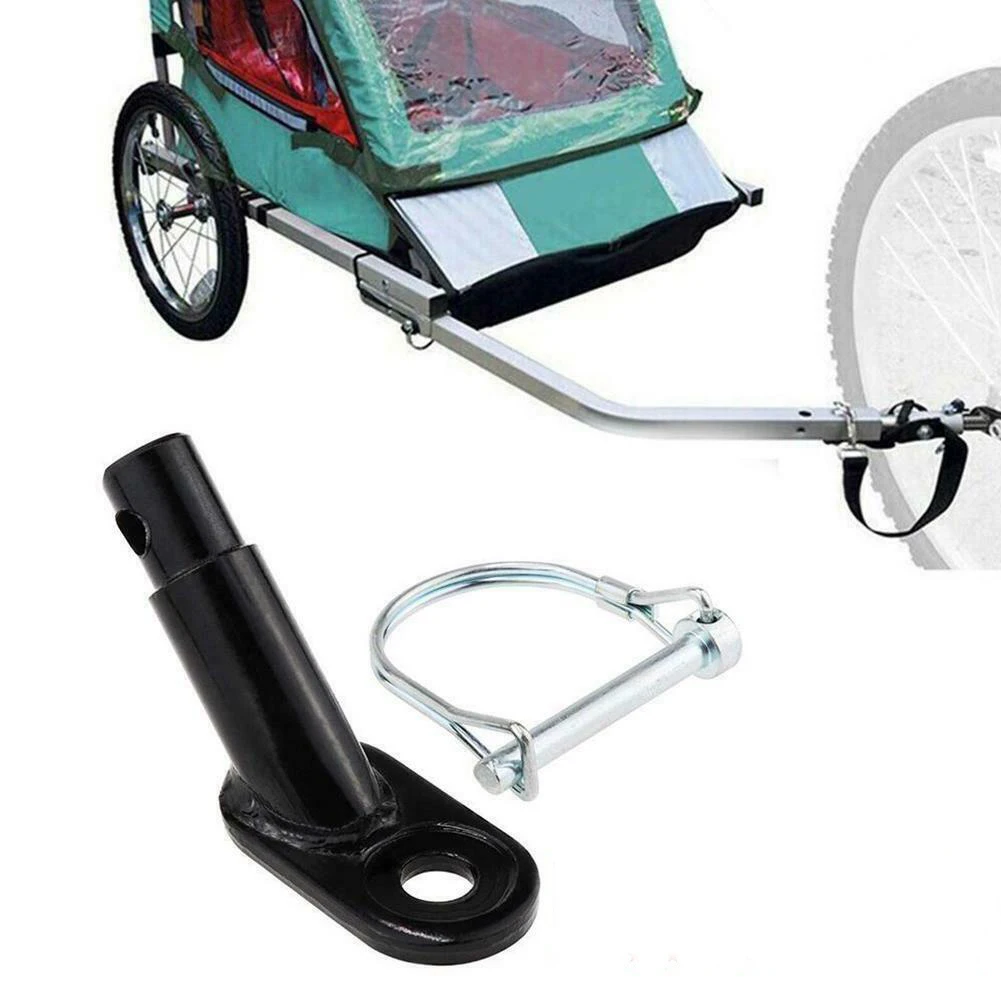 Universal Bike Trailer Hitch Bike Trailer Baby/Pet Hitch Linker Connector Adapter Bike Cycling Accessory With Buckle