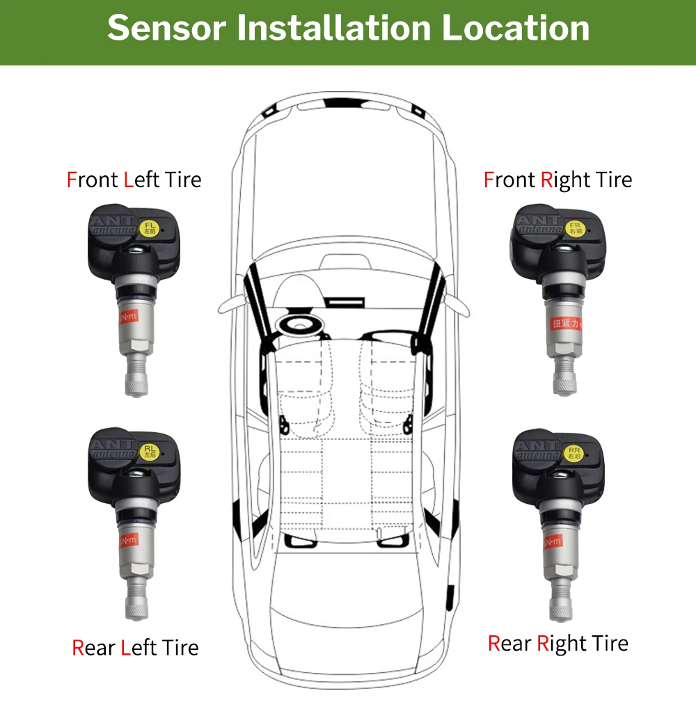 Deelife TPMS система контроля давления в шинах сигнализация солнечный автомобиль 4 колеса внутренний внешний датчик давления в шинах Smart TMPS контроль