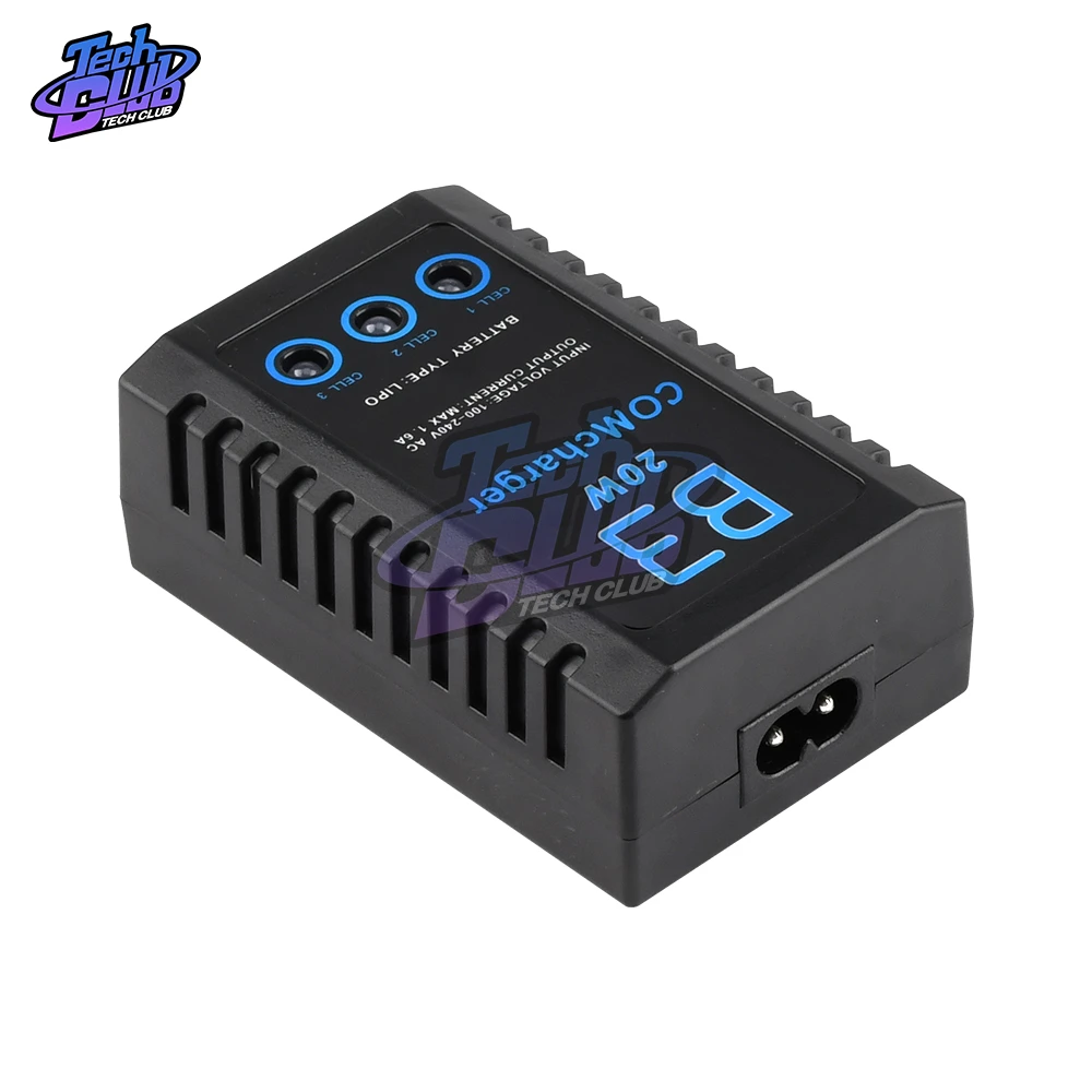 EU/US Plug Balanced Battery Charger for 10W/20W iMaxRC iMax B3 Pro Compact 2S 3S Lipo Power Supply RC Helicopter | Инструменты