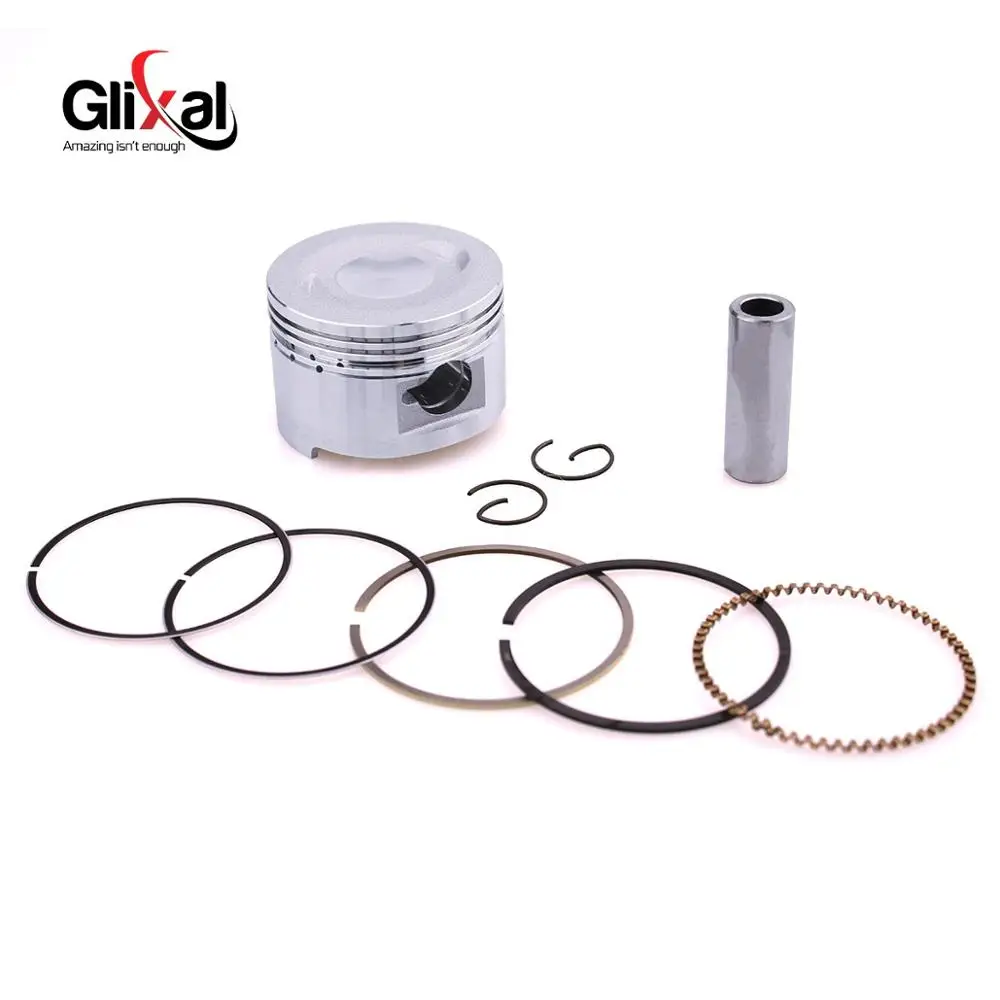 Glixal GY6 мопед 100cc 139QMB 139QMA 50 мм Поршневой Комплект кольцо для бака ROKETA JALON STRADA TaoTao Peace Скутер ATV