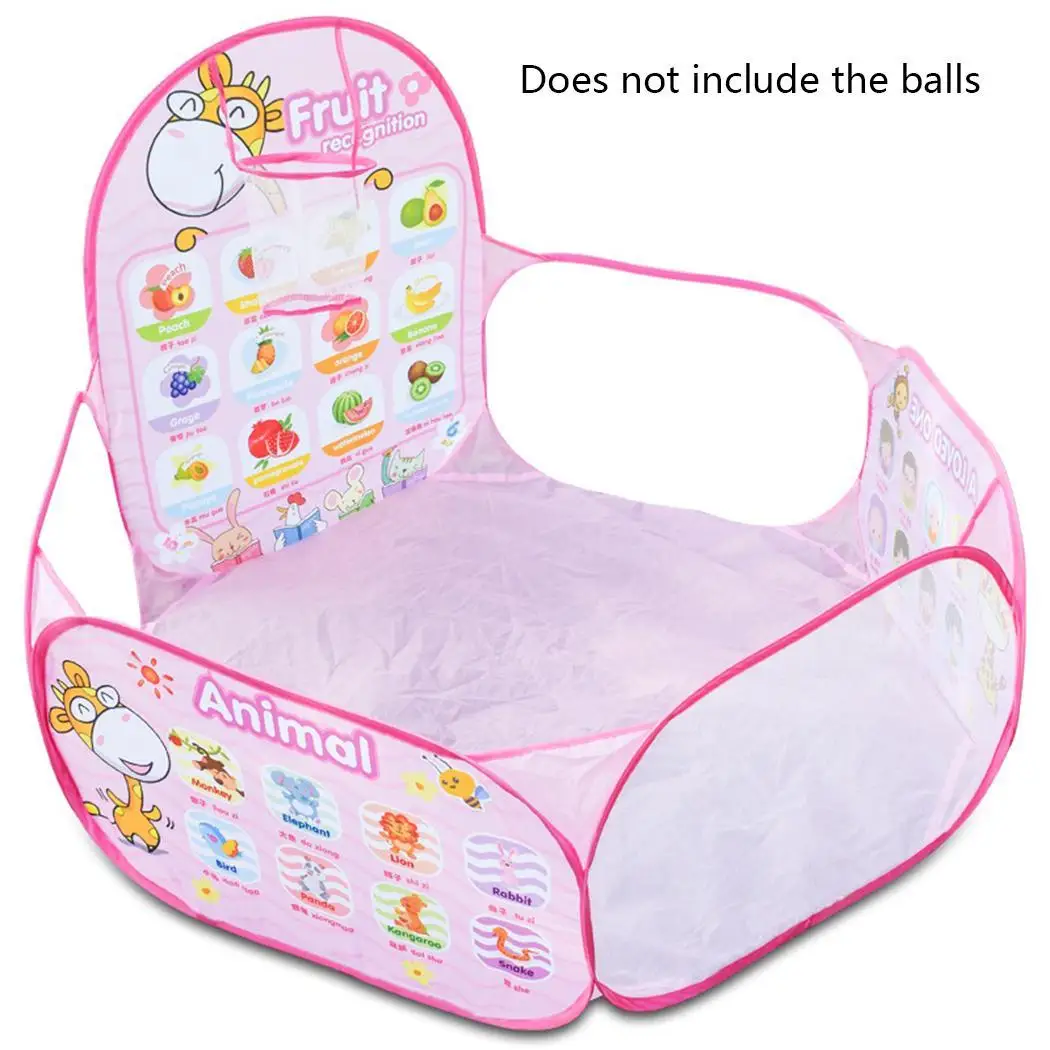 Складная детская игровая палатка с мячом ограждение ямы игра для детей старше 6