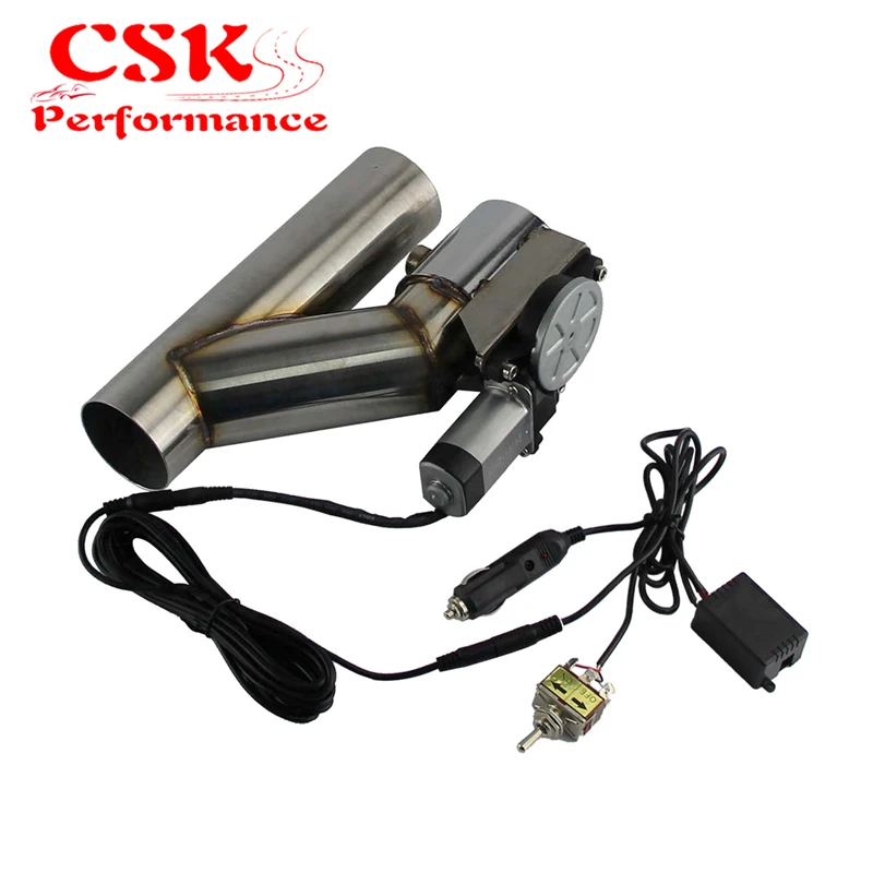 2 &quotЭлектрический выхлоп Catback Downpipe отключение клапан система Комплект