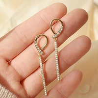trendy fine bling bowknot earrings for women designer creativity luxury jewelry high quality aaa zircon s925 needle stud hot