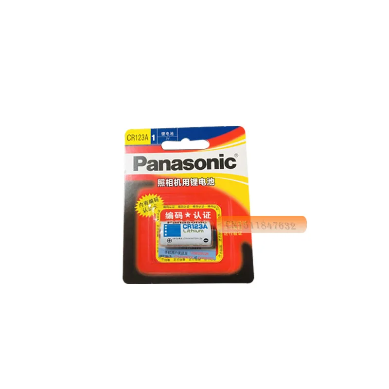 5 упак./лот новый оригинальный Panasonic CR123A CR17345 3V литиевая батарея камера не