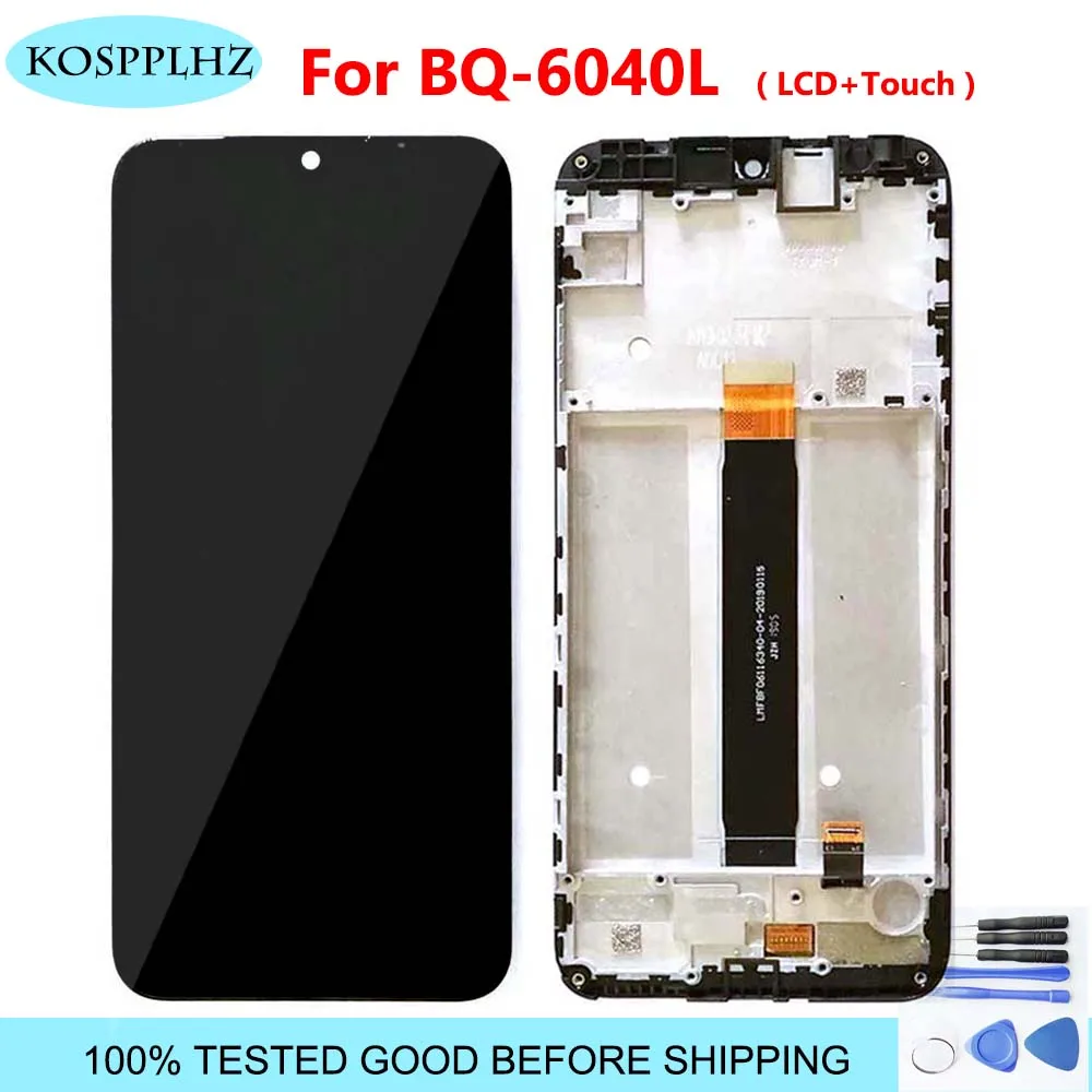 KOSPPLHZ для BQ Mobile 6040L 6040 Magic LCD дисплей + сенсорный экран рамка в сборе BQ6040L аксессуары