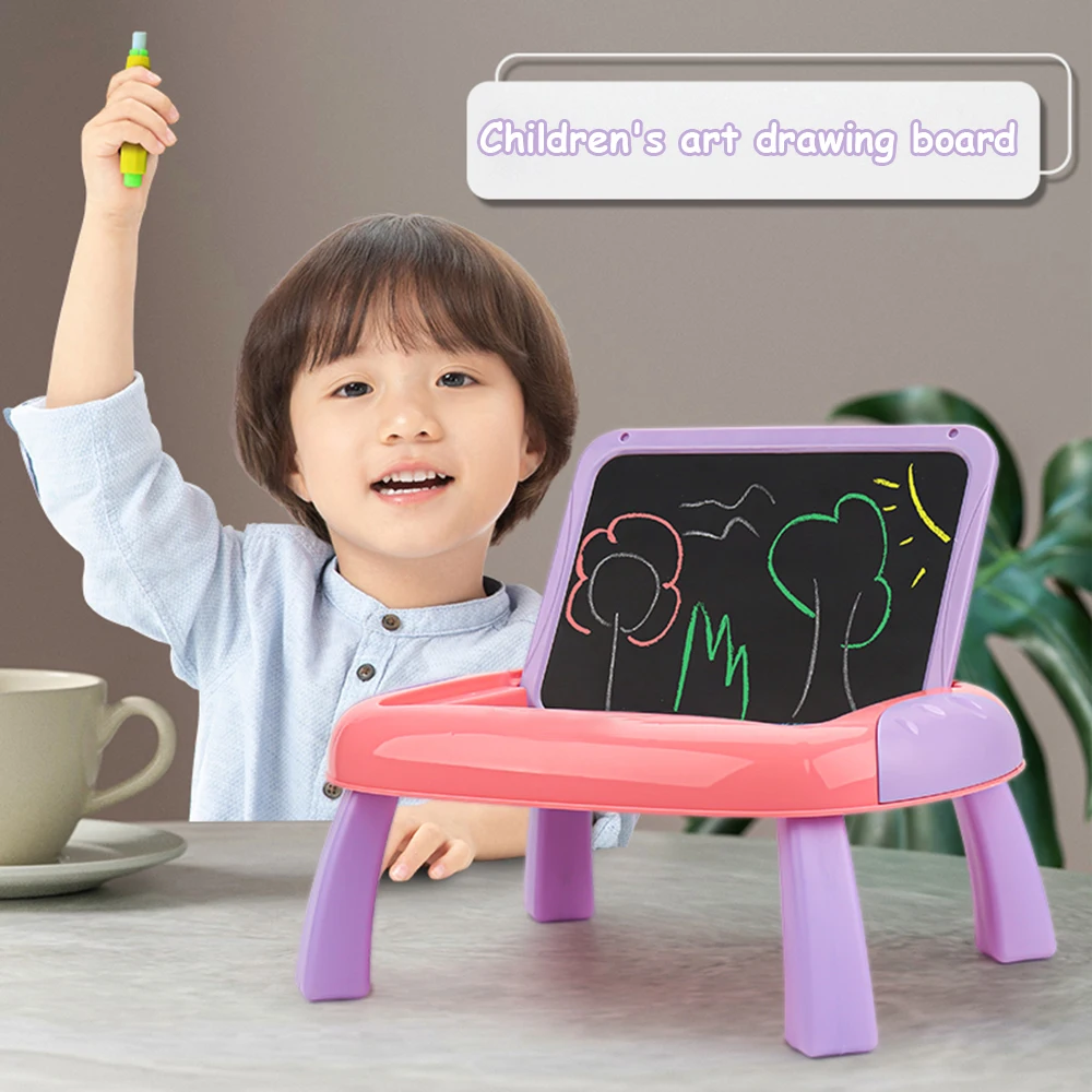 

Magnetic Drawing Board Kids Toys Desk Painting Writing Tablet MultiFunction Educational Learning Table Set DIY Games Toy for Kid