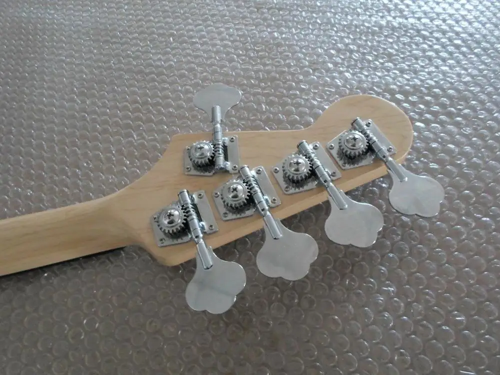 Maple 21 Fret 5 струн электрическая бас гитара шеи и тюнеры Замена | Спорт развлечения