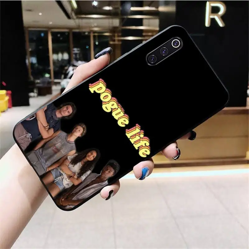 

pogves life Cover Black Soft Shell Phone Case for Xiaomi Mi10 10Pro 10 lite Mi9 9SE 8SE Pocophone F1 Mi8 Lite