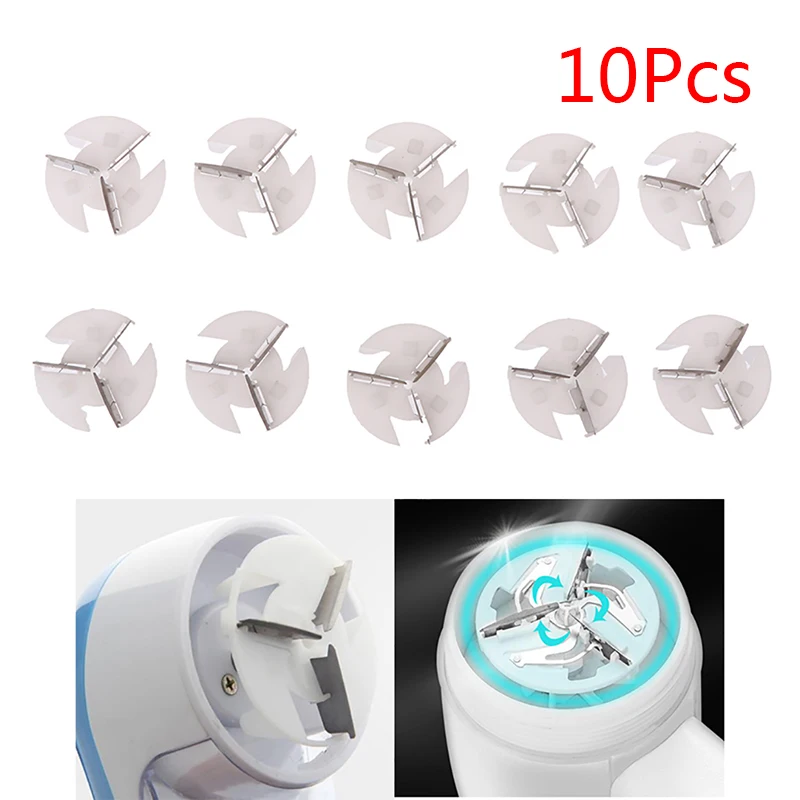 10PCS Stainless Steel Hair Ball Trimmer Fabric Shaver Universal Lint Remover Blades Replacement Head Pellets Machine Pill Blade