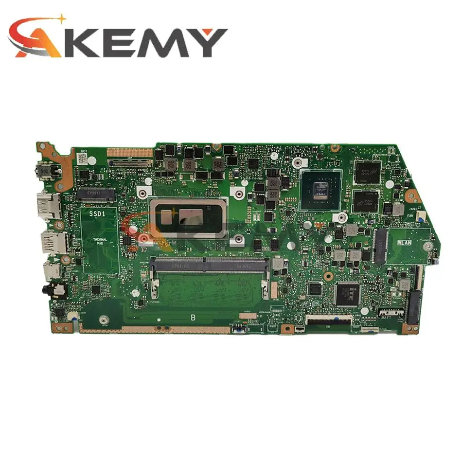 akemy x532fl motherboard for asus vivobook s15 s532f x532 x532f x532fl x532fa laptop mainboard i7 8565u cpu 8gb ram v2g gpu free global shipping