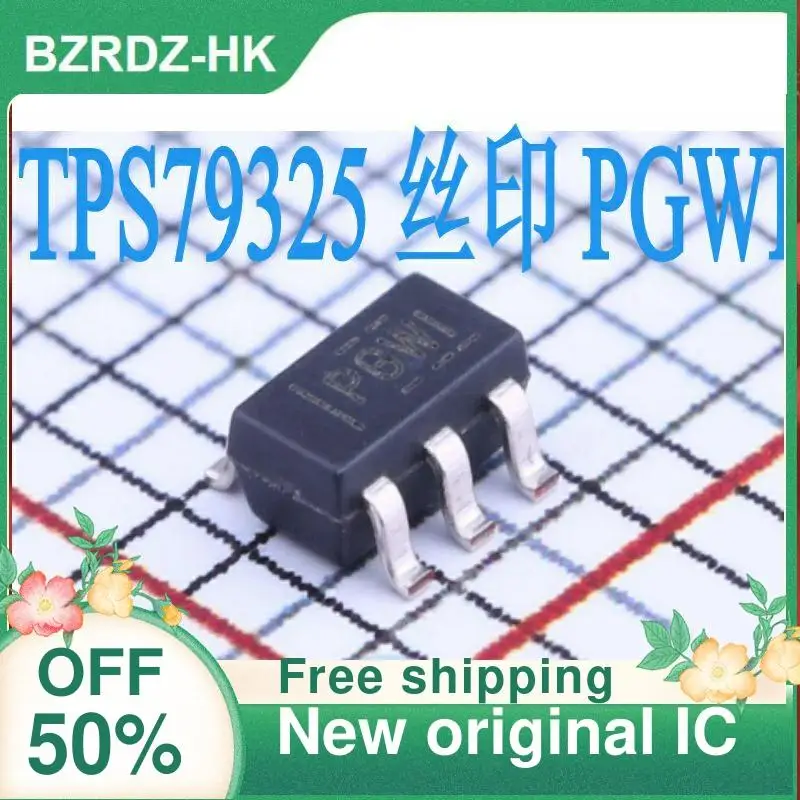 

5PCS/lot TPS79325DBVR TPS79325 PGWI SOT23-5 New original IC