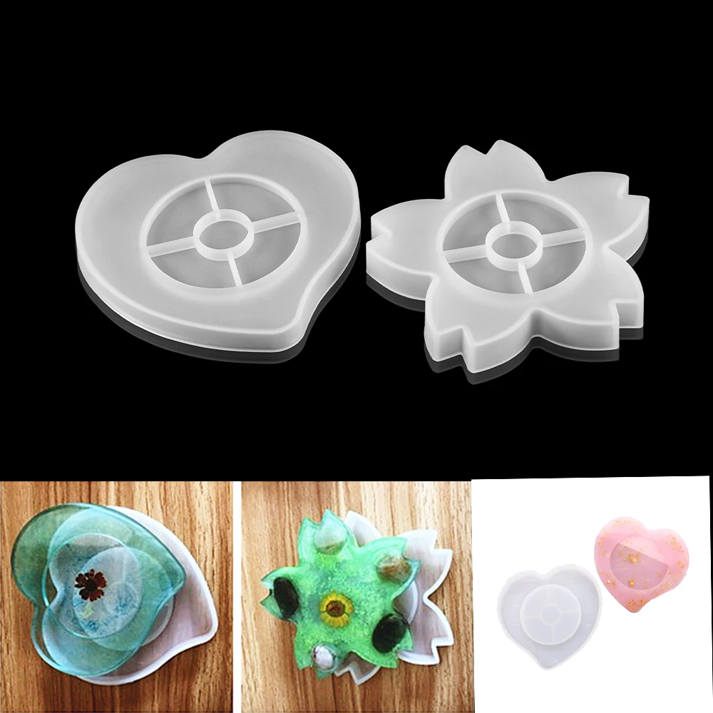 

Silicone Planter Mould Handmade DIY Ceramic Clay Pot Mold Tea Coaster Silicone Mold Home Decoration Craft Making Flower Pot Mold