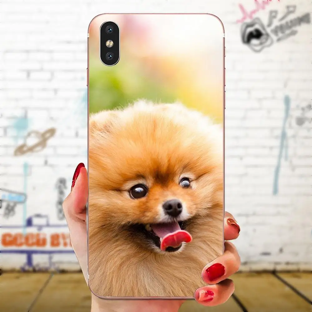 Прозрачный TPU чехол для Huawei Honor 4C 5A 5C 5X6 6A 6X7 7A 7C 7X8 8C 8S 9 10 10i 20 20i Lite рro шпиц собаки - Цвет: as picture