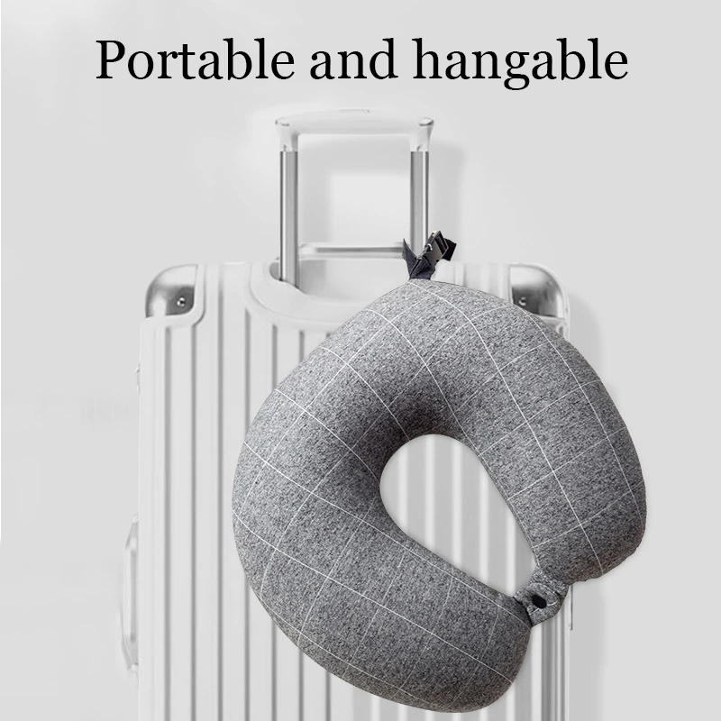 U образные подушки для шеи из пены с памятью мягкая медленно восстанавливающая