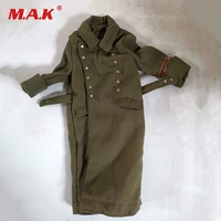 new 16 scale male soldier military coat clothing double breasted windbreaker for 12 inches male body male action figures