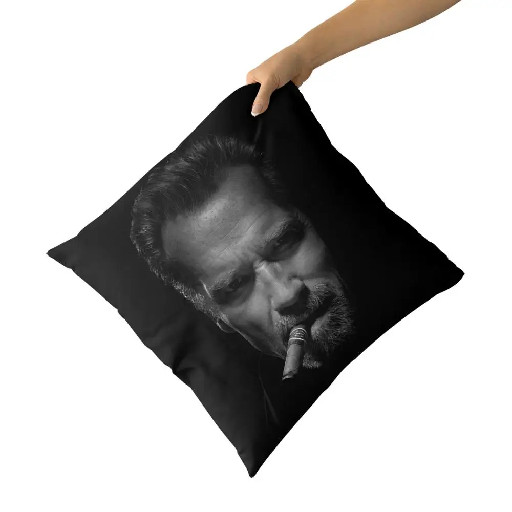 Арнольд Шварценеггер хлопчатобумажные брезентовые наволочки на заказ для