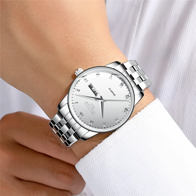 HAIQIN мужские s часы лучший бренд класса люкс Reloj Hombre Бизнес Кварцевые военные