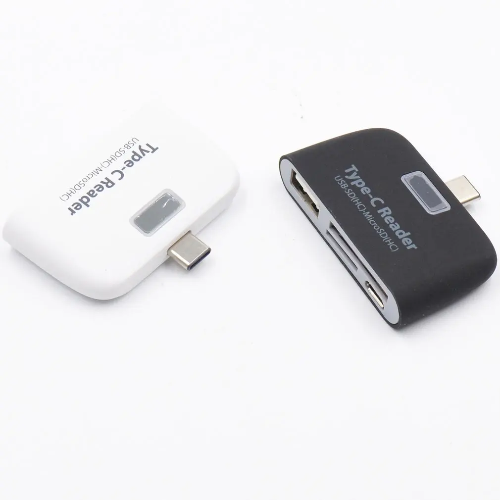 USB 3 1 type c OTG кард ридер C папа 0 TF SD MS Женский адаптер для Macbook| |