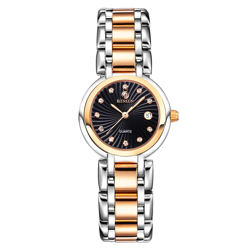 BINLUN роскошные часы для женщин наручные часы для пары rolexable для мужчин часы водонепроницаемые часы с бриллиантовым циферблатом спортивные часы Relogi