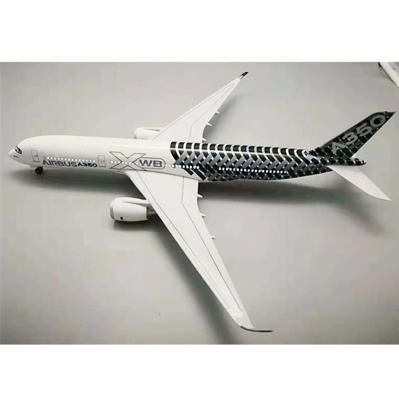 1: 160 масштаб Airbus A380 EMIRATES модель аэроплана самолет модель с колесо с подсветкой литая под давлением пластиковая Смола самолет подарок