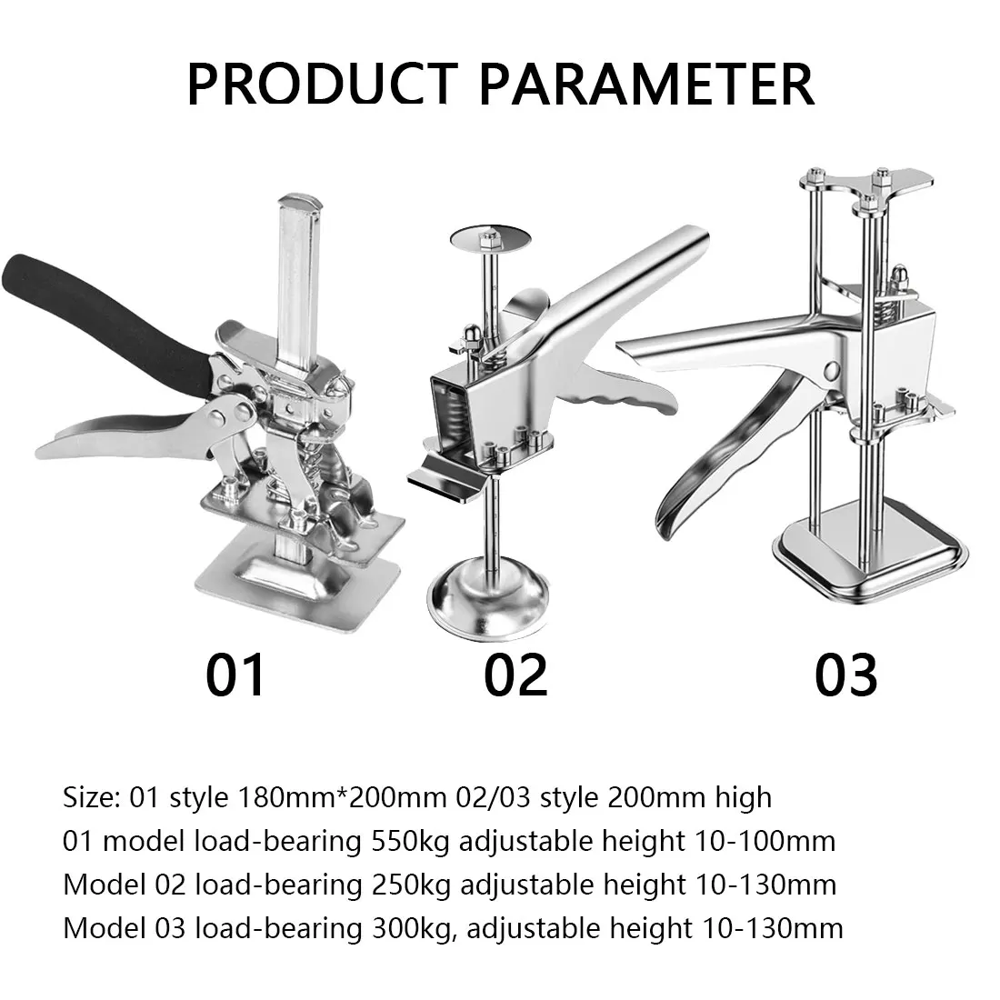 

Labor-saving Arm Professional-Grade Constructed Stainless Steel Tile Height Precision Locator For Wall Leveling Lifting Tool