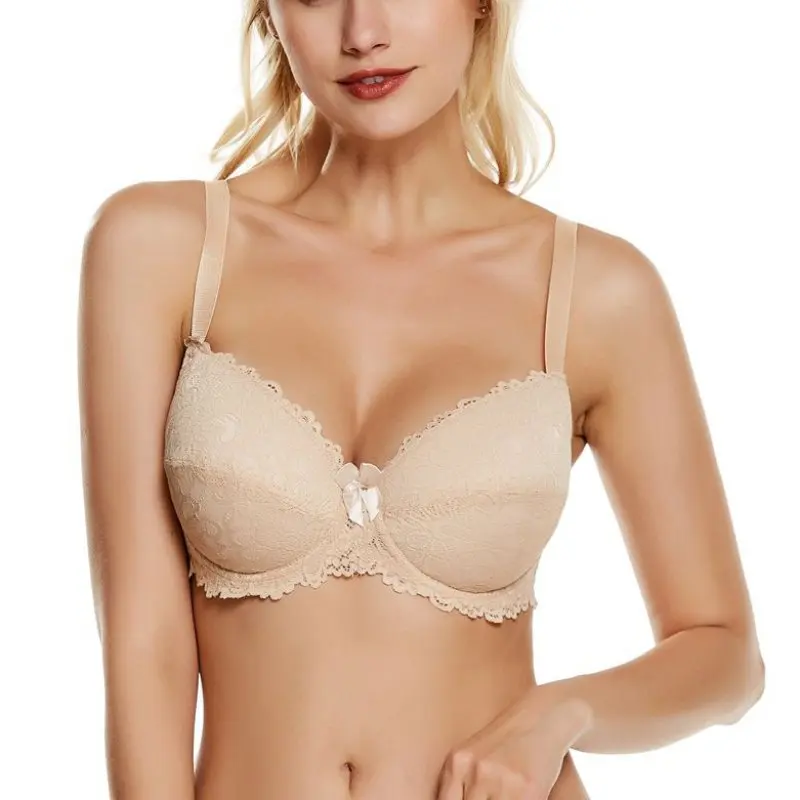 

Bras Seamless Sexy Push Up for Women Plus Size Bras Lace Bralette Lingerie Breast Adjustable Bra Female Underwear