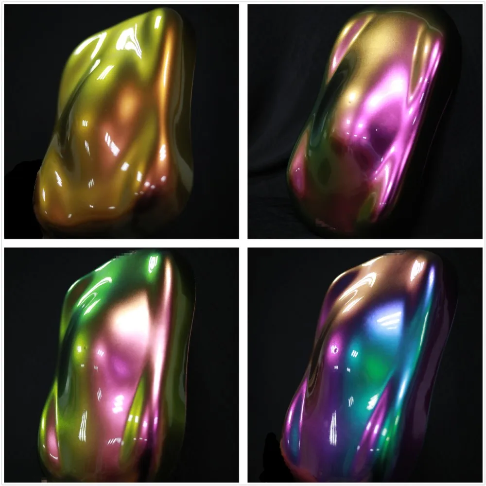 Высокая концентрация жемчуг-Хамелеон порошок зеркальная акриловая краска