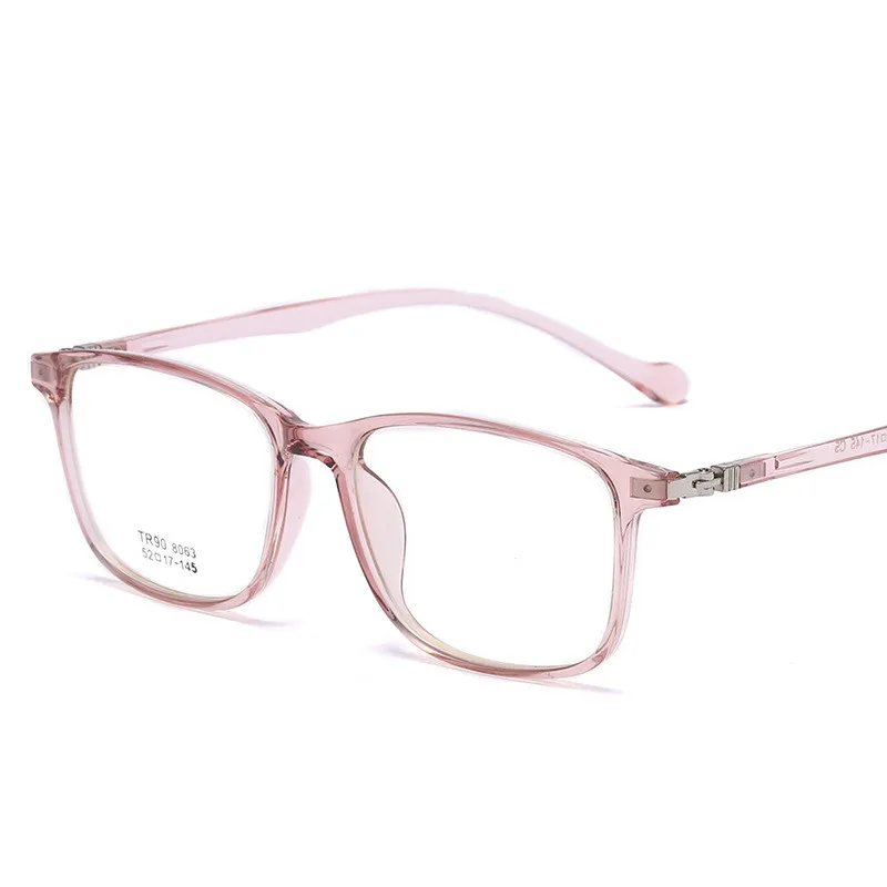 Оптические ультралегкие квадратные маленькие очки для лица TR90 мужские и женские