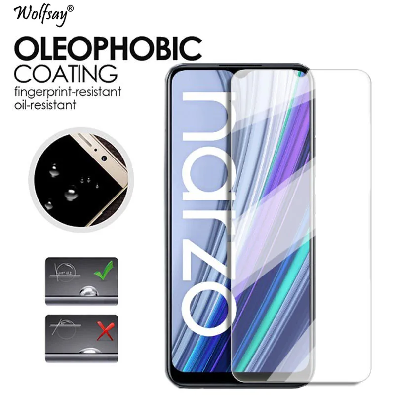 9h screen protector for realme narzo 30a glass for realme narzo 30 tempered glass full glue protective camera film for narzo 30 free global shipping