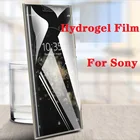 Гидрогелевая пленка для Sony Xperia X XC XZ XZ1 XZ2 Compact L1 L2 L4, Защитная пленка для Sony X Compact XZ1 XZ2 Premium