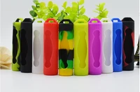 40pcslot mini soft colorful silicone case protective skin two nodesingle node cover storage bag for 1 x 20700 battery