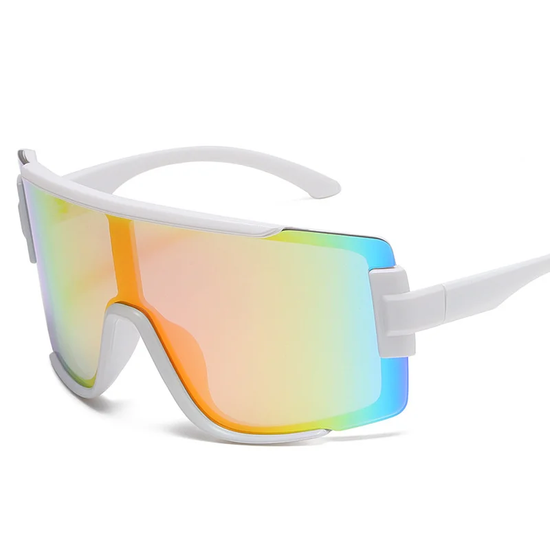 

2021 new riding glasses large frame PC lens sun shading Sunglasses outdoor riding anti ultraviolet Sunglasses