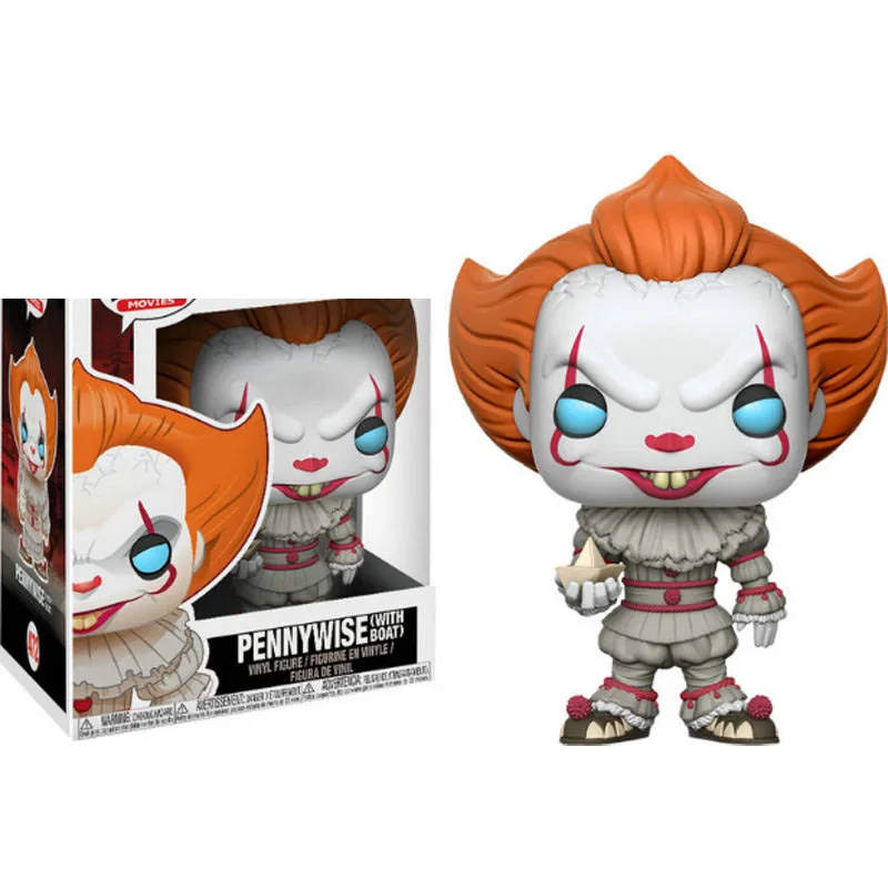 Funko фильм Стивена Кинга это Джокер клоун с рисунком Джокера Виниловая фигурка