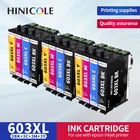 HINICOLE 603xl T603 E603 603 XL для Epson картридж с чернилами для принтера Epson XP2100 XP2105 XP3100 WF-2830 XP4100 XP4105 WF-2835