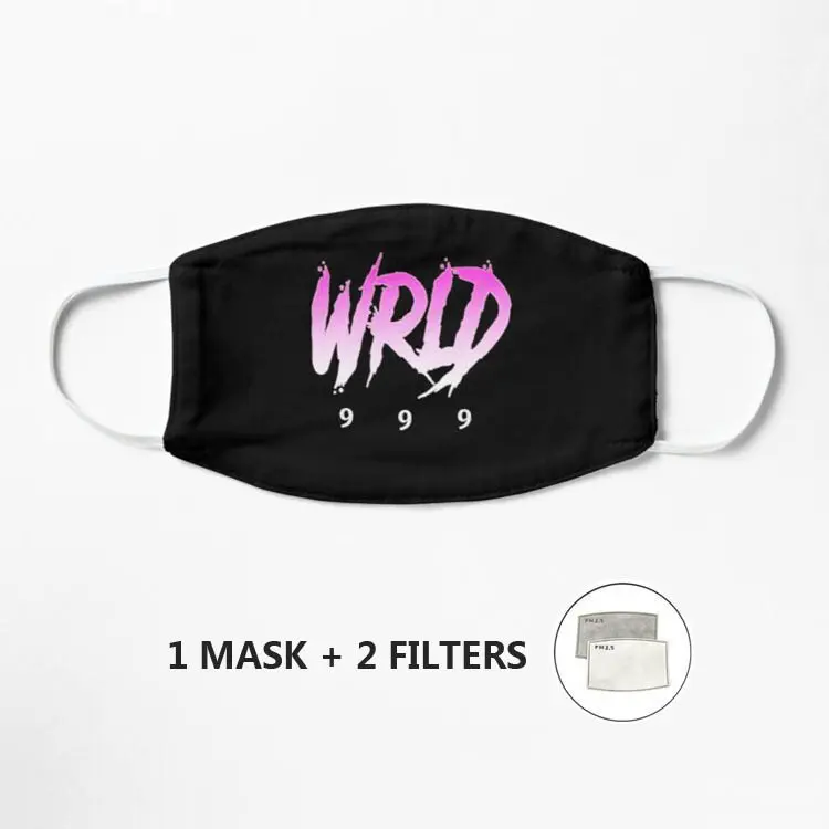 

Juice Wrld 999 HipHop Mask Cotton Mascarilla Funny Face Mouth Mask Hip Hop party Mouth Muffle Respirator