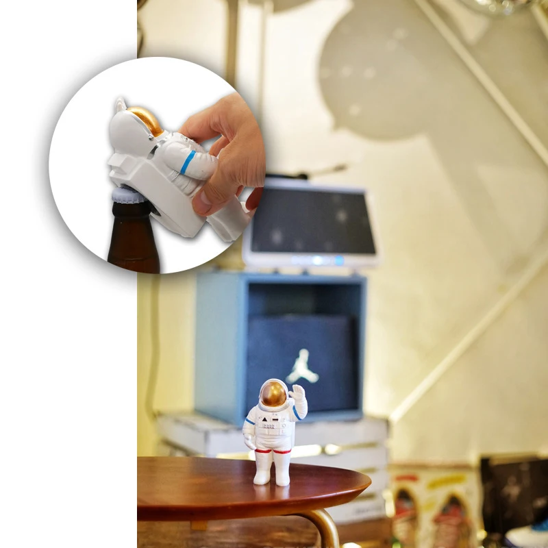 

GEEKFUN Space Astronaut Bottle Opener Corkscrew Creative Tools Bar Drinking Accessories Home Kitchen Party Supply Kitchen Gadget
