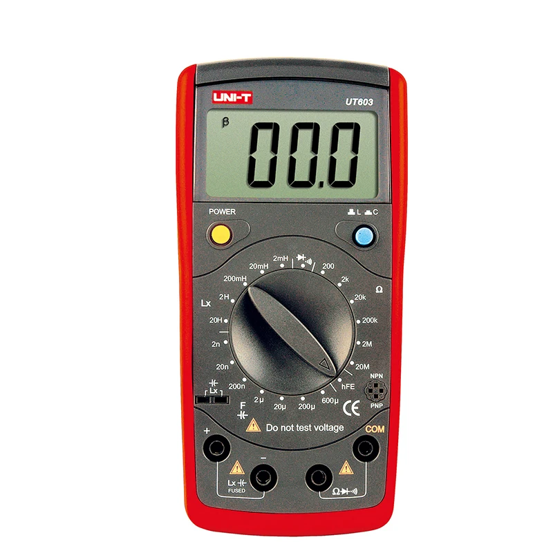 UNI-T индуктивность емкость Сопротивление Тест er UT601 UT603 LCR Омметр диод/транзистор