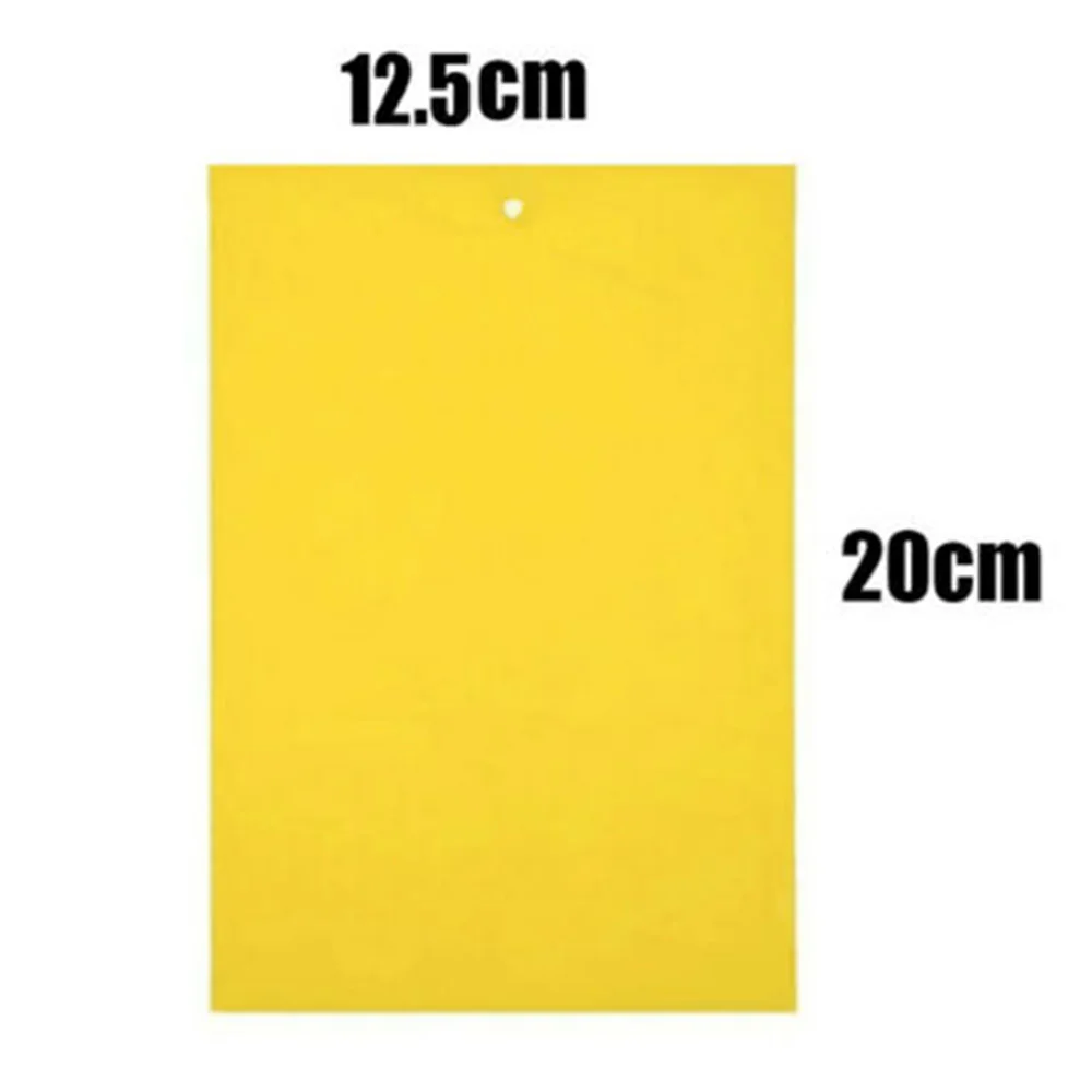 Клейкая доска для контроля профилактики 20*12 5 см 10 шт. ловушка мух бумажных