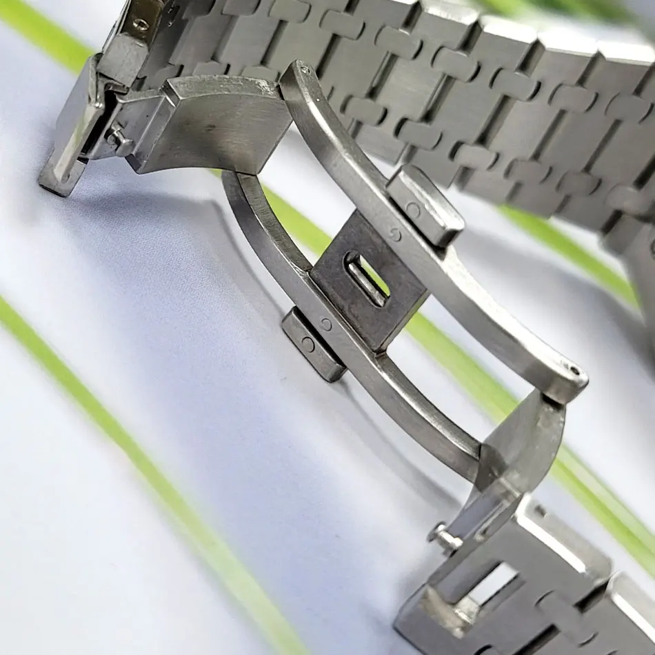 

Watch 41mm Stainless Steel Case Bracelet Sapphire Glass Assembly NH35 Automatic Movement Modification