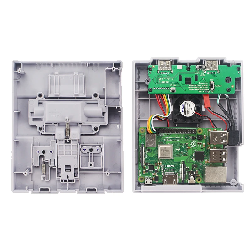 Игровой Комплект Raspberry Pi 3 Model B Plus+ блок питания+ sd-карта 32 ГБ+ кабель HDMI+ теплоотвод+ чехол NESPi Retropie 3B Plus