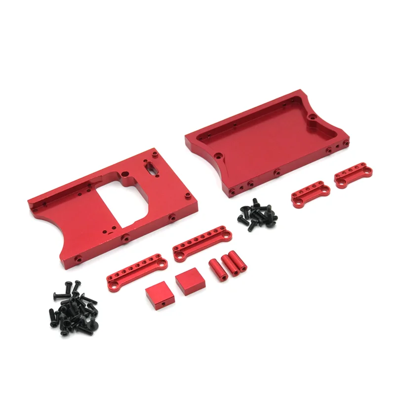

RC Car Upgrade Accessories MN 1/12 D90 D91 D96 MN98 99S RC Car Parts Metal Modification Accessories Steering Gear Box Tail Beam