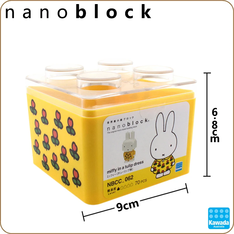 Кавада Nanoblock NBCC-062 член Бруна Тюльпан шаблон нано блок | Игрушки и хобби