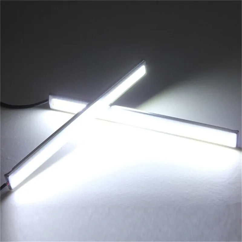 Авто-Стайлинг туман светильник s 2 шт. супер яркий гибкий Водонепроницаемый COB DRL