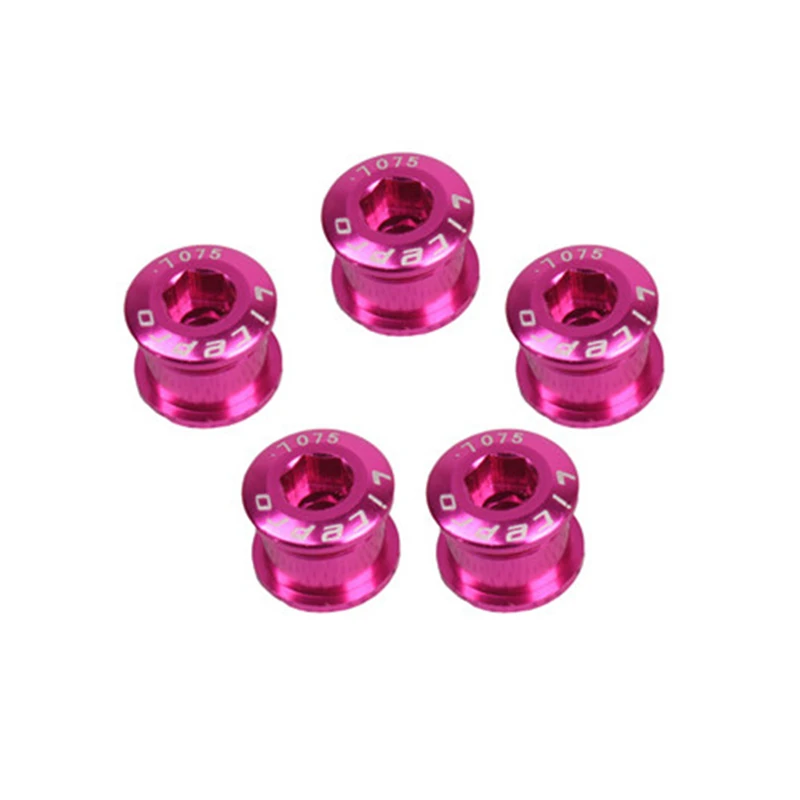 Litepro 1 Pcs MTB Bike Chainring Bolt Single Speed Disc Screws Gold/Sliver/Purple/Blue/Red/Black/Green/Pink Iamok | Спорт и