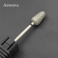 asweina 1pcs special style diamond burrs electric manicure drill bit nail accessory remove dead skin nail file foot care tools