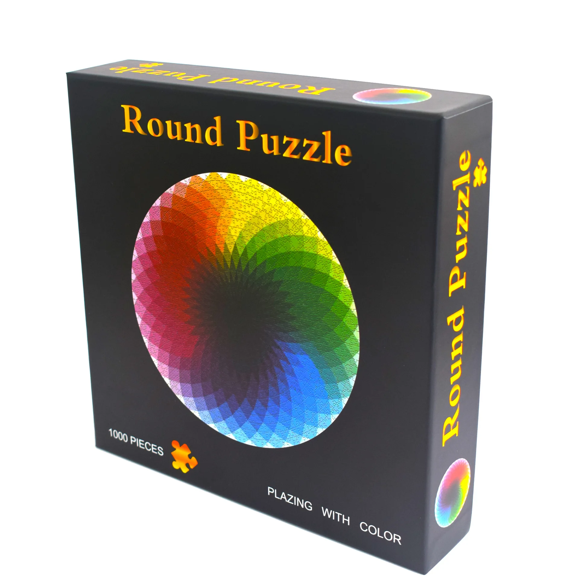 

1000 шт./компл. красочная Радужная круглая Геометрическая Фотоподушка для взрослых и детей «сделай сам» Обучающие игрушки для домашнего деко...