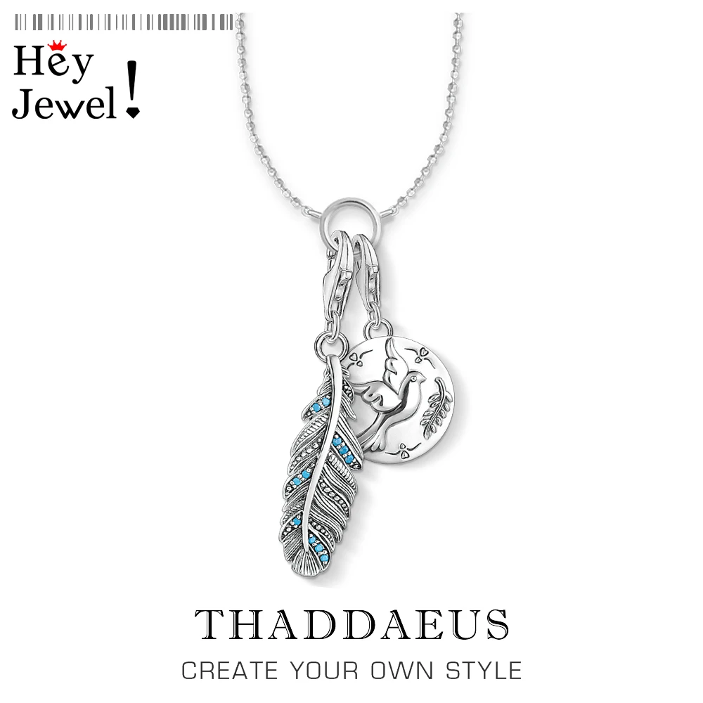 Ожерелье с подвеской ожерелье перьями и дисковыми монетами модная филигранная